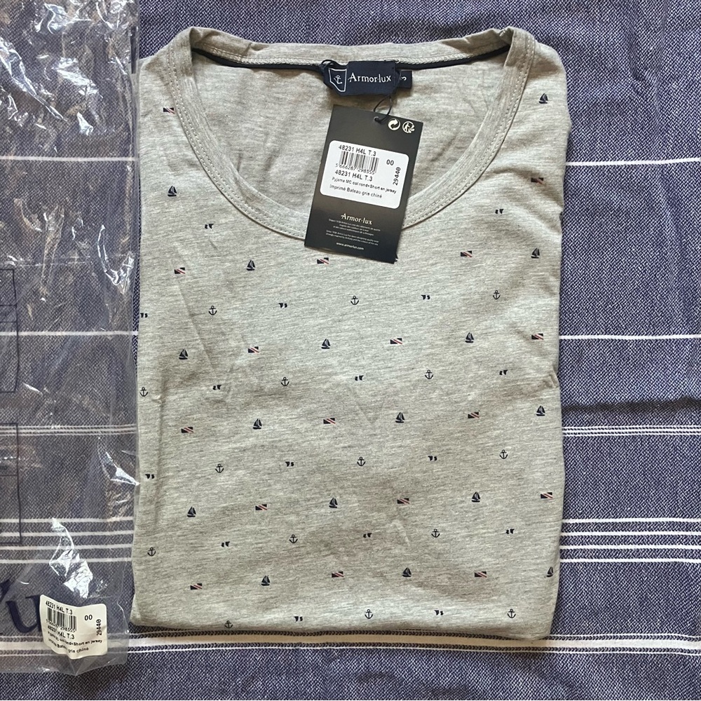 Armor Lux Nautical Pajama top T-shirt